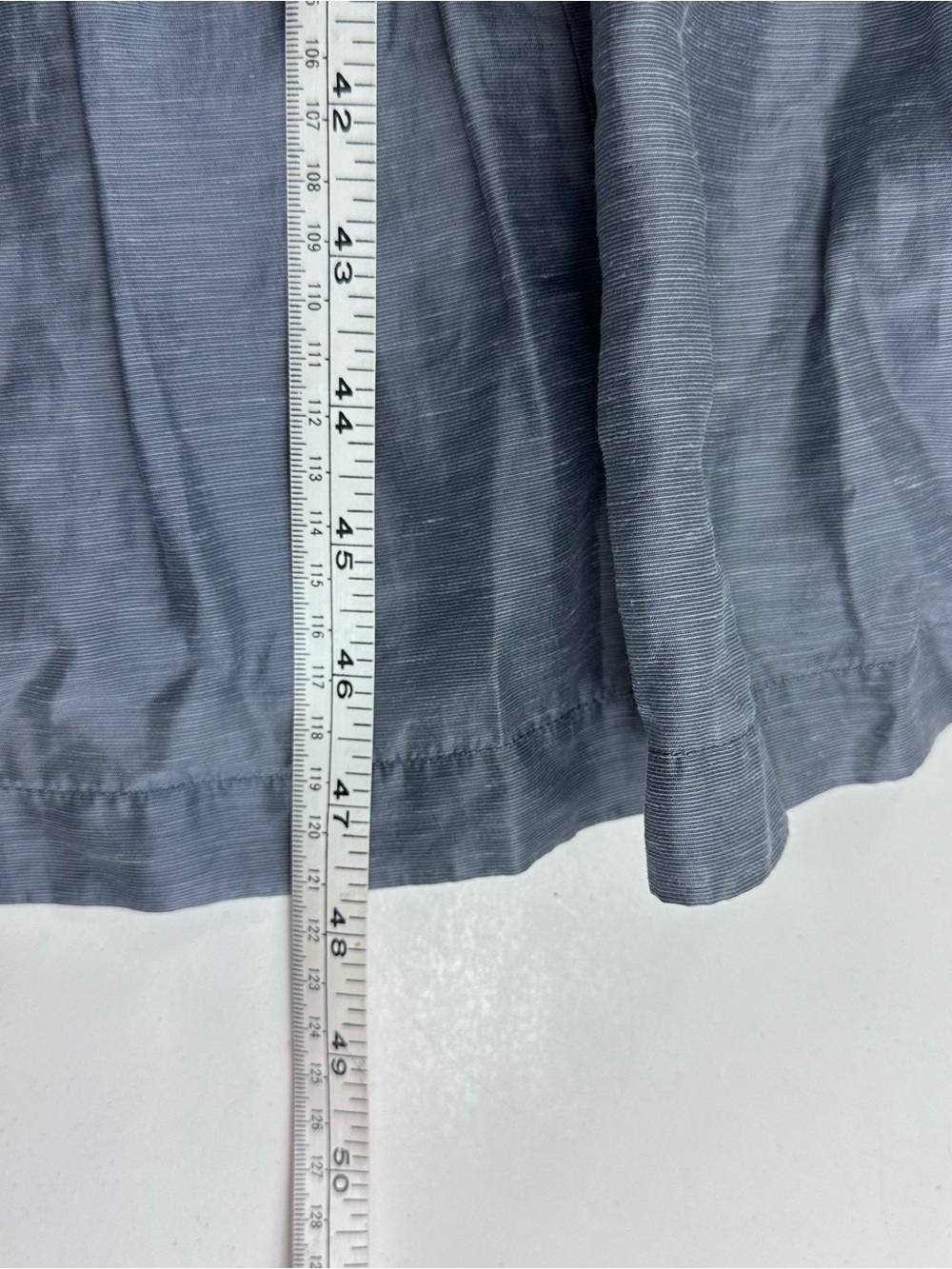 Anthropologie Mare Mare Slate Gray Tiered Pintuck Midi Dress - Picture 7 of 9